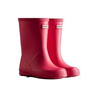 Red Kids Hunter classic boots